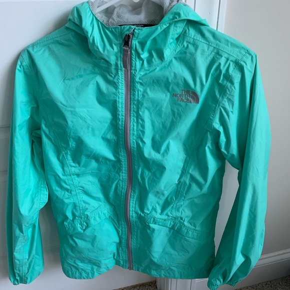 Teal North Face Windbreaker - Picture 3 of 4